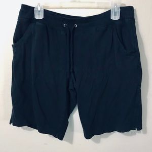Black Casual Shorts